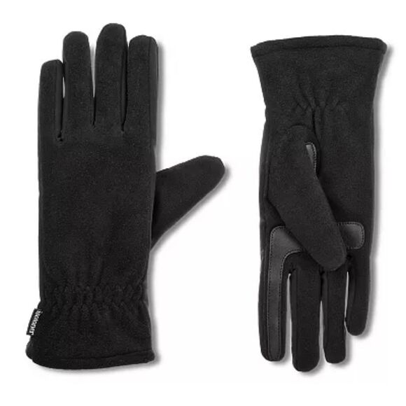 Women's isotoner SmartDRI Fleece Lined Gathered Gloves - Picture 1 of 8